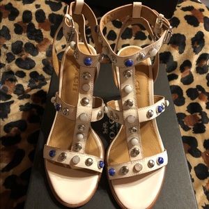 Coach high heeled sandals 7